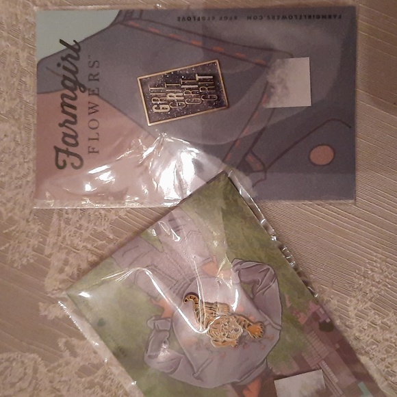 Farmgirl Flowers Accessories Farmgirl Flowers Pins Tiger And Grit